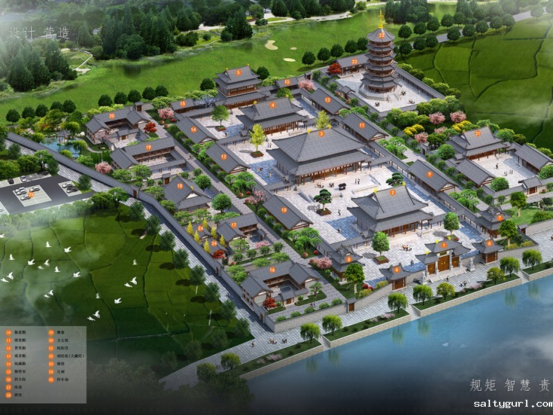 仿古寺庙施工流程解析，精湛工艺呈现历史建筑的壮丽之美