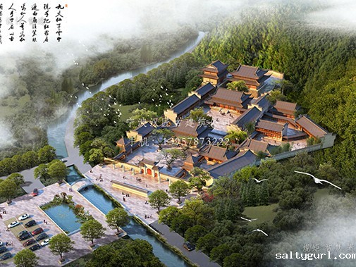古建筑木结构设计，为寺庙增添文化魅力