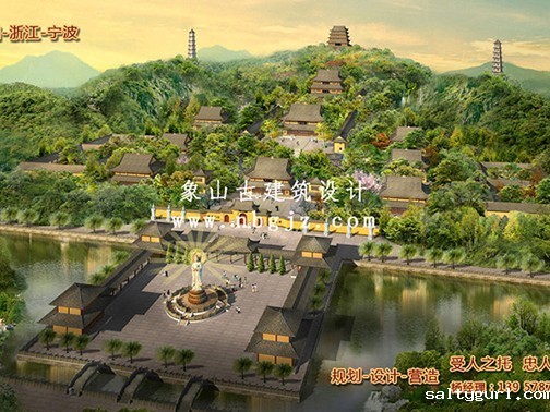 大型寺庙规划方案图行业标杆品质精良