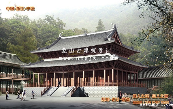 寺庙设计图的精细化设计流程