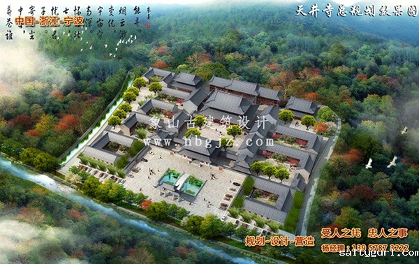 仿古寺庙设计案例精选，领略历史建筑的独特韵味与风格之美