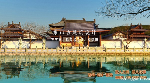 仿古寺庙设计案例精选，领略历史建筑的独特韵味与风格之美