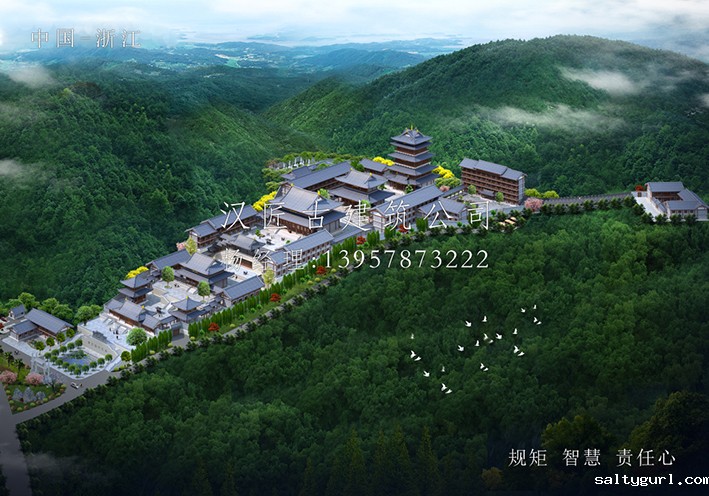 仿古寺庙设计案例精选，领略历史建筑的独特韵味与风格之美