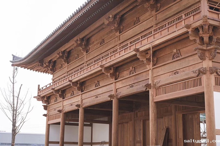 正规的寺院的建筑格局设计
