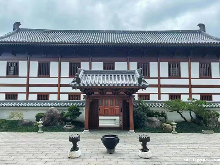 寺庙木结构施工，精湛技艺，再现古建筑风采