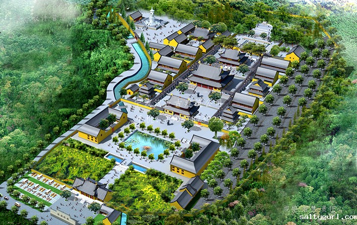 探寻免费寺庙设计图纸的获取之道