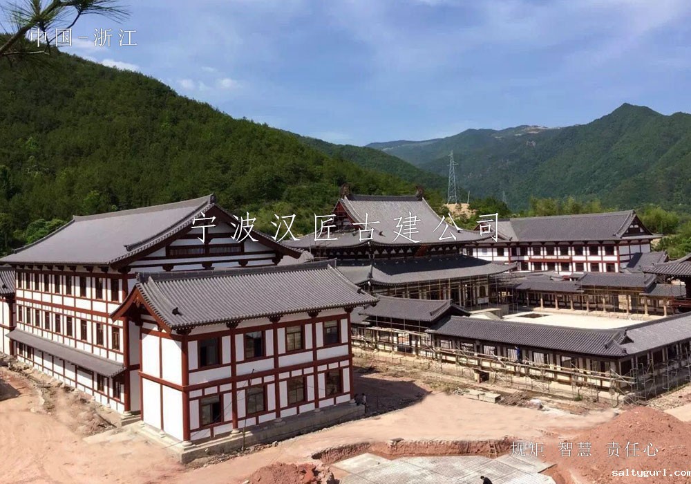 寺院重建工程施工  第1张
