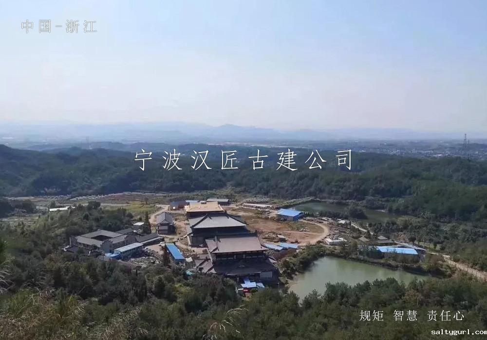 寺院重建规划布局鸟瞰图  第3张