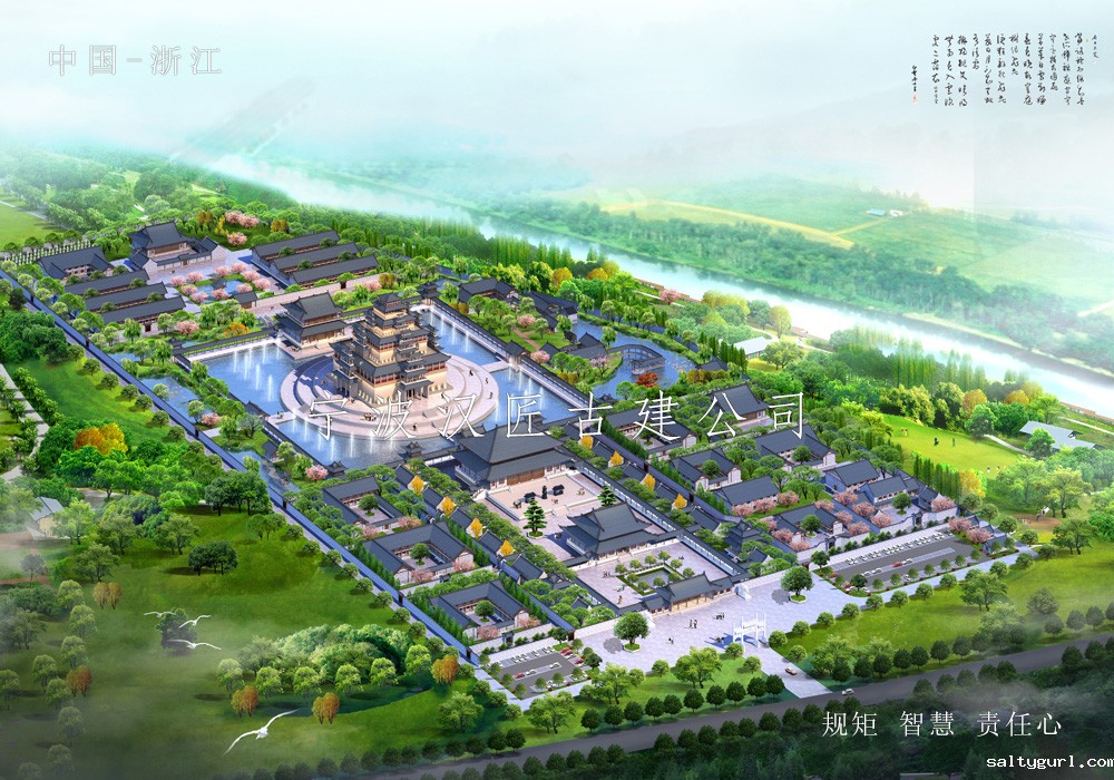 寺院古建筑总体规划设计方案