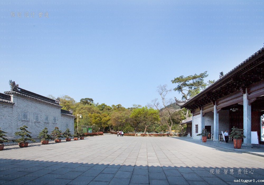 寺庙建设施工—宁波阿育王寺  第4张