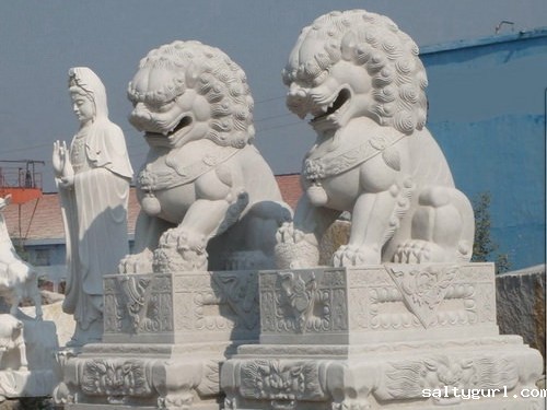 中国古建筑之石狮子