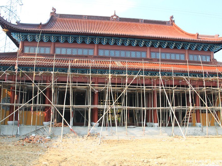 寺庙建筑工程施工—日照禅寺