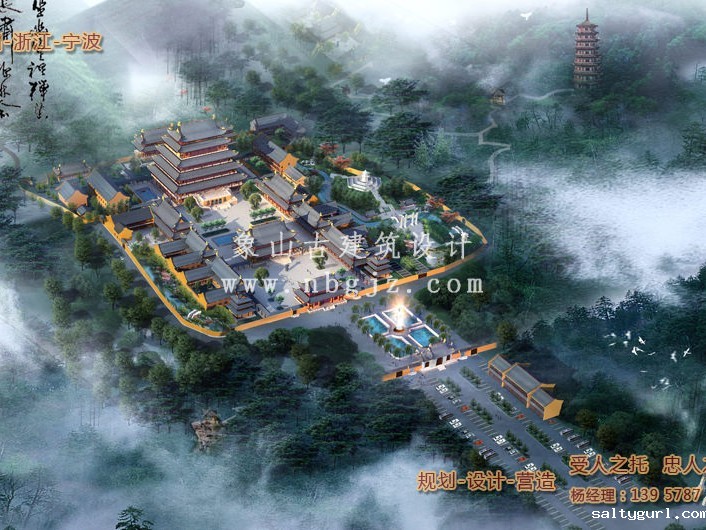 古建筑寺庙设计寺院建设的基本原则