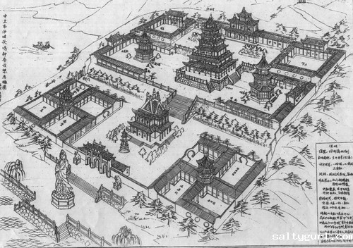 寺庙规划设计布局及寺院图纸规范分析  第6张