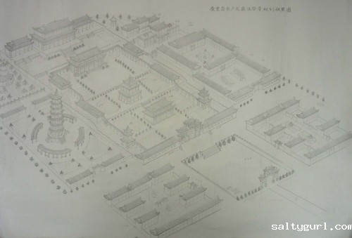 寺庙规划设计布局及寺院图纸规范分析  第5张