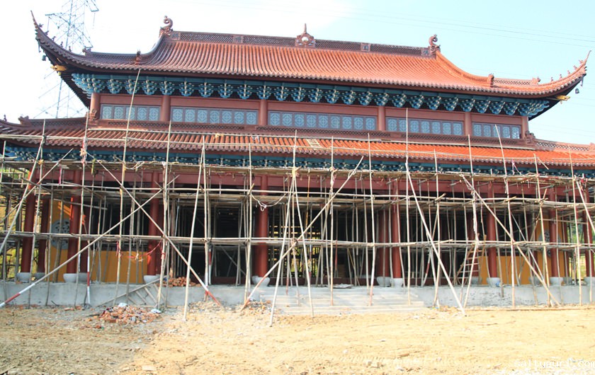 寺庙建筑工程施工—日照禅寺