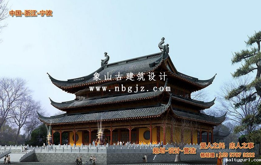 佛教寺庙大雄宝殿