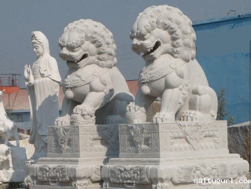 中国古建筑之石狮子  第1张