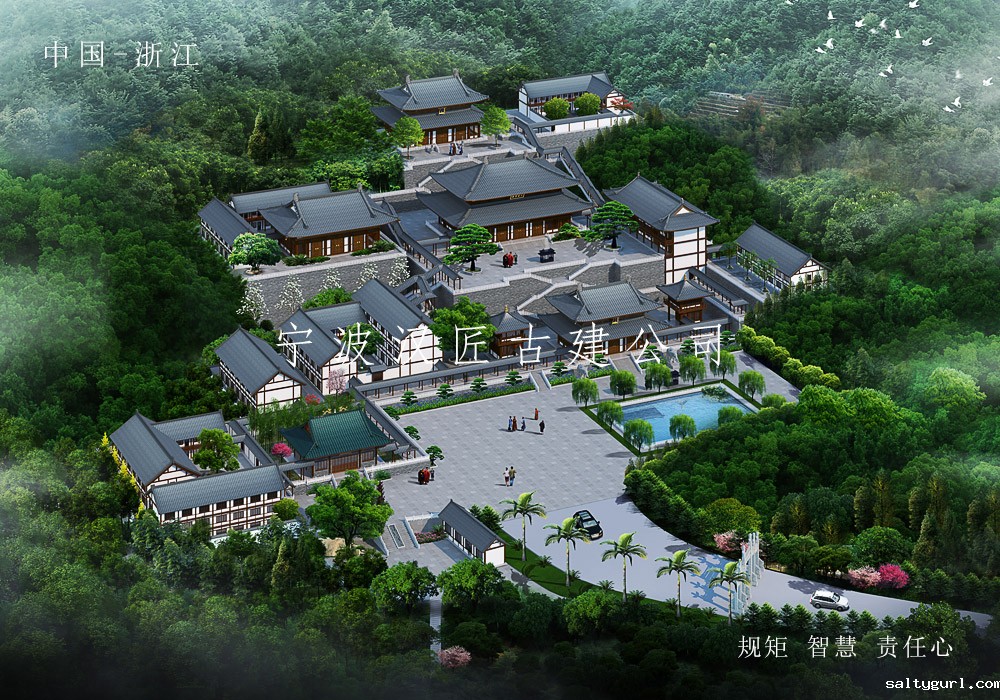 庙宇整体规划设计效果图-深圳滚球投注365
