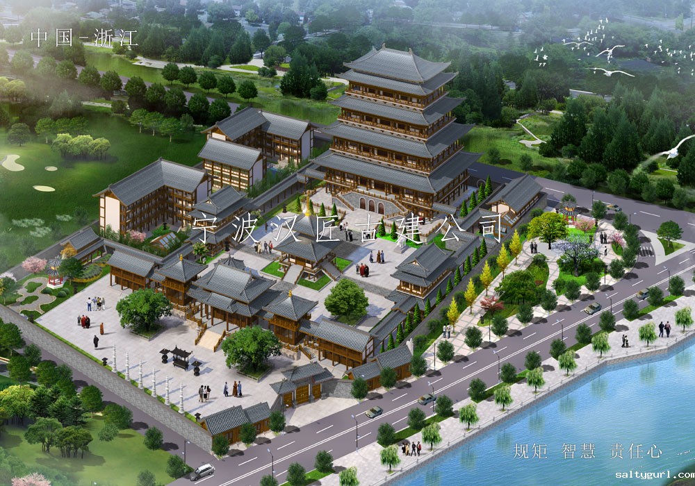 寺院改扩建规划设计施工-阳江石觉寺  第1张