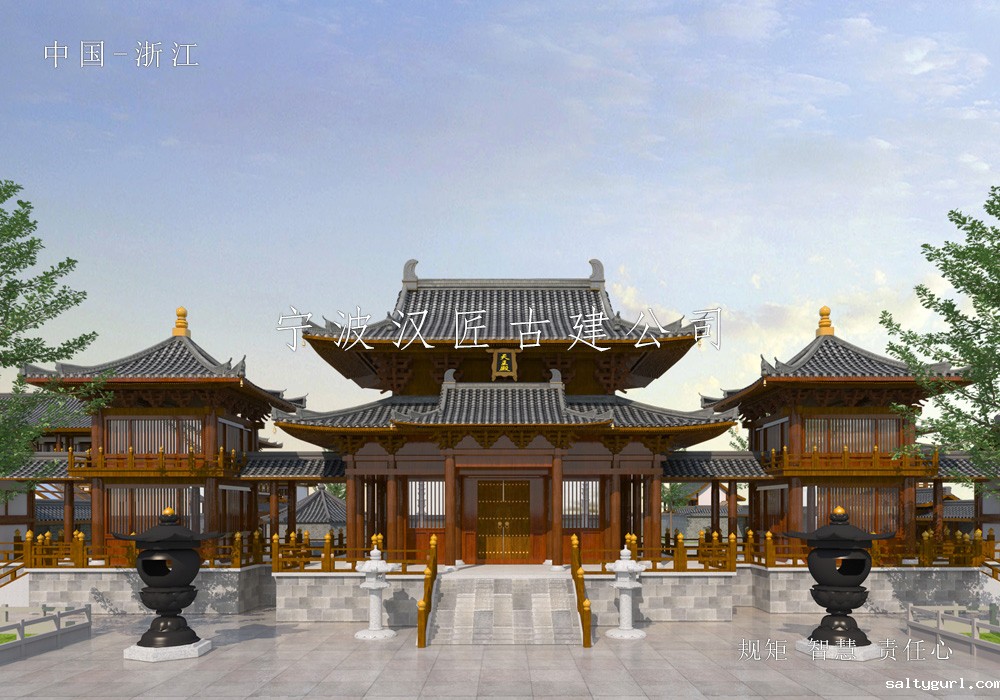 寺院改扩建规划设计施工-阳江石觉寺  第2张