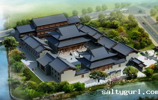 法王禅寺建筑规划施工图纸设计