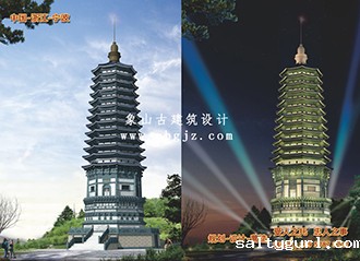 文峰塔重建设计方案